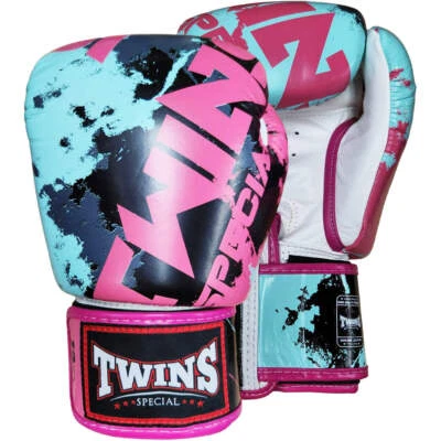 Guantes de Boxeo Gemelos Especiales FBGV-61 Caramelo Elegante Muay Thai Muay Thai Estilo Foto 1 de 4