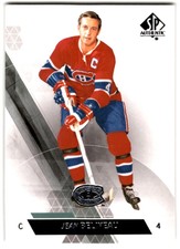 2013-14 SP Authentic Jean Beliveau #92 Montreal Canadiens