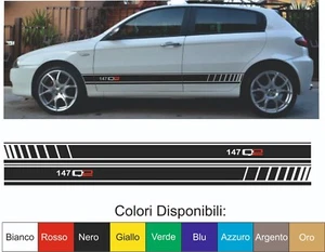 kit adesivi STICKERS compatibile Alfa Romeo 147 q2 Fasce laterali 2 - Imagen 1 de 1
