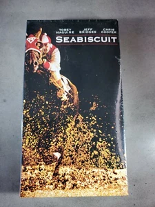Seabiscuit VHS Sports Tobey Maguire Jeff Bridges Chris Cooper New SEALED - Picture 1 of 2