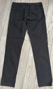 Calvin Klei Straight Stretch Regular Pants Womens Size 10 Black - Picture 1 of 4