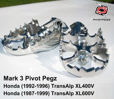  PIVOT PEGZ for Honda (1987-1999) TransAlp XL600V  + FREE BONUS