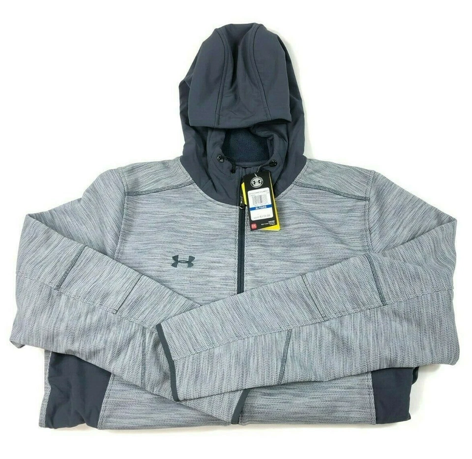 Chaqueta Under Armour Swacket Stealth Gris 1298426-025 Para Hombre Suelta Talla XL Foto 1 de 4