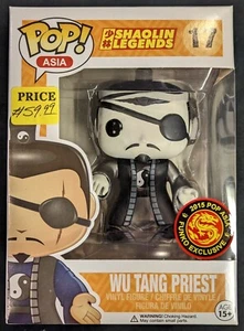 Funko Pop! 2015 Pop Asia Exclusive Shaolin Legends Wu Tang Priest 17 - Picture 1 of 6