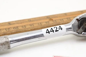 Mac Tools XR6 3/8" Drive 7" Long Chrome Knurled Handle Standard Ratchet USA - Picture 1 of 6