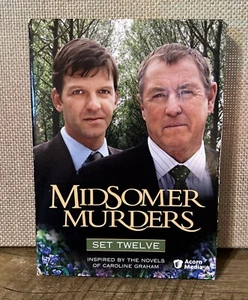 Acorn Midsomer Murders Set 12 Twelve - 4 DVD’s, John Nettles - Picture 1 of 5