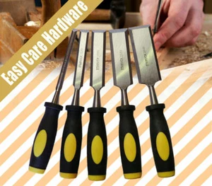 High Quality Hand Wood Chisel Carpenters Woodworking Tools 38 32 24 20 16 8mm AU - Picture 1 of 8