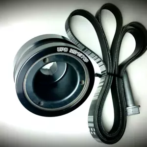 2011 - 2020 Mercedes AMG 5.5 V8 M157 BiTurbo Underdrive Crank Pulley (CLS63, E63 - Bild 1 von 2