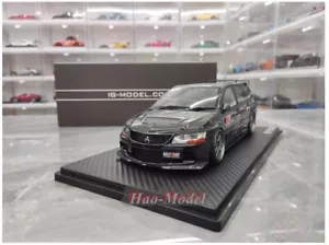 Modellino auto IG 1/18 Mitsubishi EVO Lancer Evolution resina pressofusa ragazzi regali nero - Foto 1 di 19