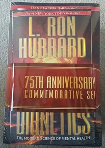 L Ron Hubbard Dianetik 75. Jahrestag Gedenk 3 Buch Set FABRIKVERSIEGELT - Bild 1 von 6