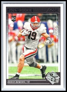 2024 Panini Score BROCK BOWERS RC #310 Bulldogs Las Vegas Raiders - Bild 1 von 10
