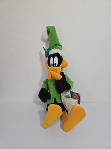 Vintage 2002 Nanco Looney Tunes Christmas Elf Daffy Duck Plush With Tag 16" - Picture 1 of 11
