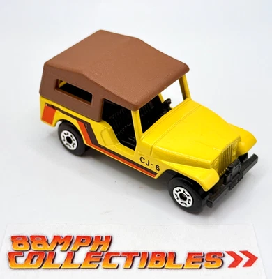 MINTY FRESH 1977 Matchbox Superfast JEEP CJ6 No. 53 Yellow Lesney - Image 1 of 4
