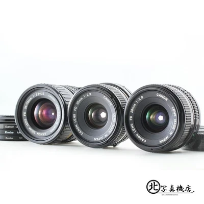 x3 Lens [Top MINT] Canon New FD NFD 28mm 35mm 70-70mm For AE-1 A-1 F-1 JAPAN - Image 1 of 4