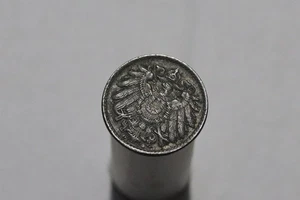 🧭 🇩🇪 GERMANY ERROR COIN EMPIRE 5 PFENNIG 1921 NICE DOUBLE PUNCH B88 #Z8050 - Picture 1 of 3