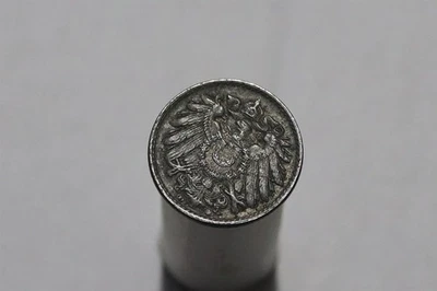 🧭 🇩🇪 GERMANY ERROR COIN EMPIRE 5 PFENNIG 1921 NICE DOUBLE PUNCH B88 #Z8050 - Image 1 of 3