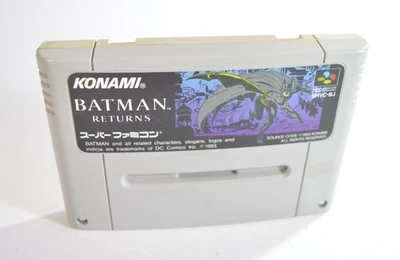 Batman Returns Super Famicom Snes ntsc retro original nintendo ( Jap Game ) - Image 1 of 4