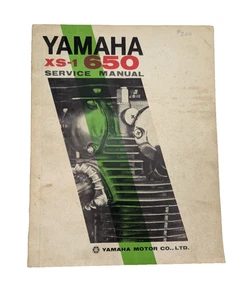 Yamaha XS-1 650 Motorcycle Service Manual L11679 1969 + - Bild 1 von 10