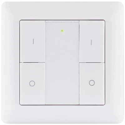 50134 SH ZB Wandtaster Doppelwippe On/Off/Dimm Paulmann Home Interruttore senza - Immagine 1 di 4