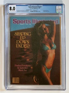 1985 Sports Illustrated Swimsuit Issue Paulina Porizkova CGC 8.0 - Picture 1 of 2