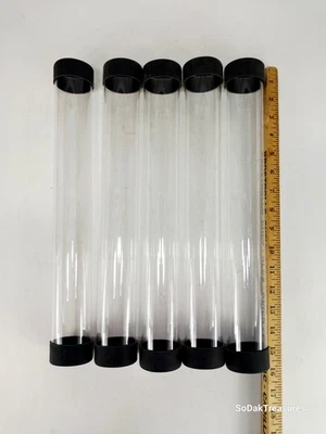 Ultra Pro Playmat & Artwork Tube - 15" Length Rubber End Caps LOT OF 5 - Image 1 of 2