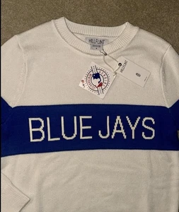NWT  MLB Toronto Blue Jays Sweater Size S Baseball Top Pullover NEW World Series - Picture 1 of 6
