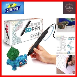 Super 3D Pen - 1.75mm ABS & PLA Compatible for Creative 3D Art, Ergonomic Design - Picture 1 of 12