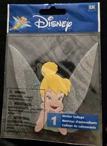 Disney Tinkerbell Silhouette Scrapbooking Sticker Jolee's EK Success - Picture 1 of 1