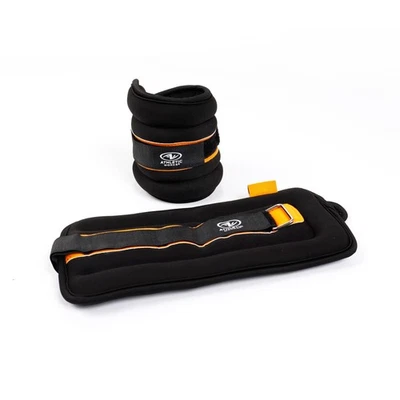 Par de pesas de tobillo y muñeca de 5 lb (2 piezas, cada una es de 2,5 libras), correa ajustable Foto 1 de 4