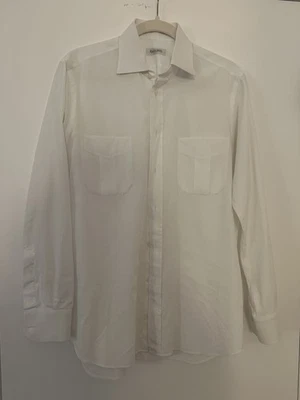 Ascot Chang Custom-Made White Cotton Dress Shirt – M - Image 1 of 3