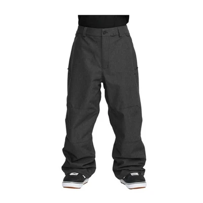 Volcom Billow Men's Snow Pants, Black Denim, X-Large - Image 1 of 2