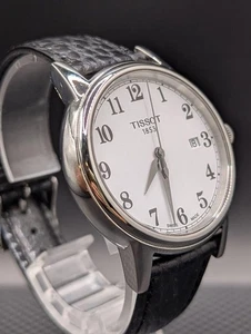 Tissot Carson T085410A Schweizer Uhr Edelstahl Saphirglas gebraucht - Bild 1 von 10