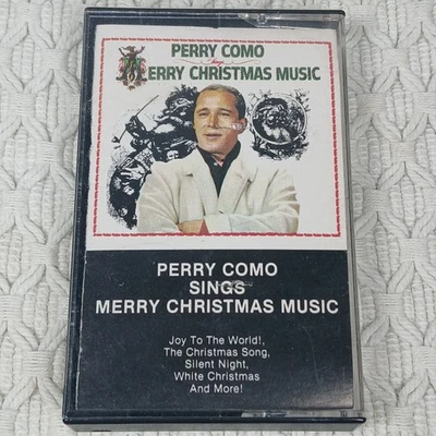 1985 Cassette PERRY COMO Sings Merry Christmas Music - Frosty, Classic Carols  Foto 1 de 4