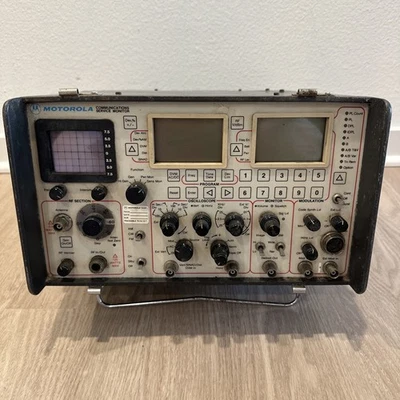 Monitor de servicio de comunicación Motorola R-2210B hecho en EE. UU.  Foto 1 de 4