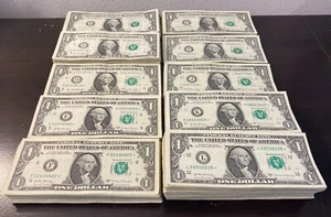 $1 One Dollar Bill - Star Note - 2001 to 2021 Series - (Price is for One Note) - Picture 1 of 5
