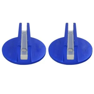 2pc Blue Car Universal Floor Jack Disk Pad Adapter Pinch Weld Side JACKPAD - Изображение 1 из 4