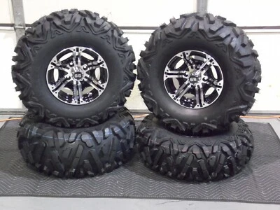 CAN AM OUTLANDER 500 26" QUADKING ATV TIRE & VIPER M/B WHEEL KIT CAN1CA BIGGHORN - Image 1 of 4