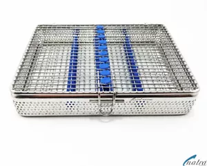 Contenitore sterilizzazione 10 strumenti storage contenitore sterile cash box - Foto 1 di 4