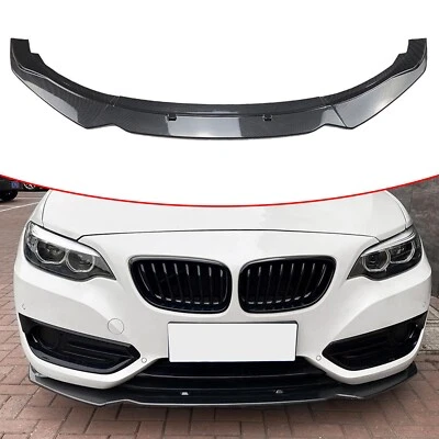Parachoques delantero con aspecto de carbono para BMW Serie 2 F22 220i 225i 228i 14-19 Foto 1 de 4