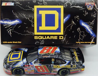 1:24 动作 NASCAR 压铸肯尼·华莱士 #81 平方 D Lightning 1998 (RTC205) — 第 1/4 张图片