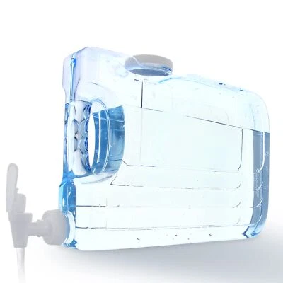 1.25 Gallon Clear Beverage Dispenser with Spigot Perfect for Home and Outdoors - Image 1 of 4