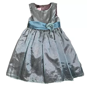 Marmellata Classics Girls Emerald Green/Gold Special Occasion Dress; Size 7 - Picture 1 of 10
