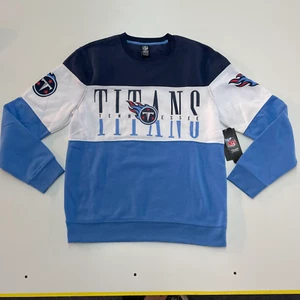 $75 - Men's Medium Tennessee Titans Sweatshirt Retro 7th Collection NFL Team - Picture 1 of 10