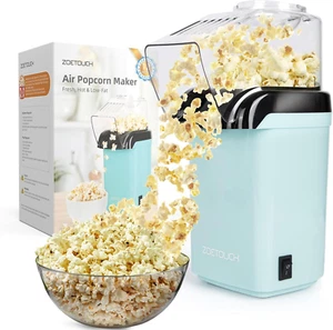 Popcorn Popper Maker, Hot Air Pop Corn Machine Updated,16 Cups, High Popping Rat - Picture 1 of 12