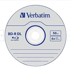 10 Verbatim 43746 BD-R DL discs double layer 50GB (6x) Spindle