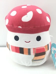 Squishmallows Malcolm der Pilz Essen 8 Zoll Plüschtier Stofftier Kellytoy Neu mit Etikett - Bild 1 von 3