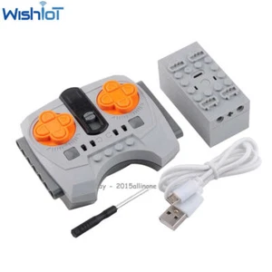 Technic Power Functions 8 Vías Control Remoto Recargable Batería Estuche Soporte - Imagen 1 de 7