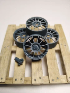 Lot de 4 jantes pour maquette voiture 1/24 1/18 (Protrack One) - Photo 1 sur 7