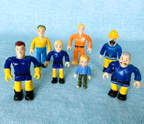 Fireman Sam Life Saver Team Figures Lot of 7 Cover