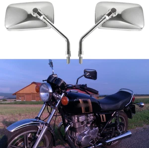 Motorcycle Side Mirrors M10 For Yamaha XS1 XS2 XS 400 & 650 Special/II Heritage - Picture 1 of 8